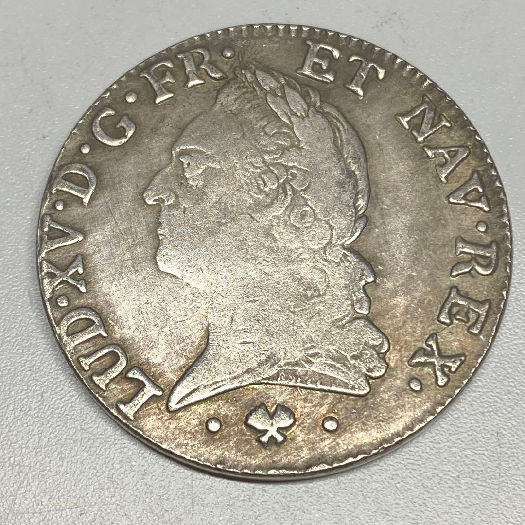 古銭 フランスエキュ ルイ15世 1774年 - メルカリ