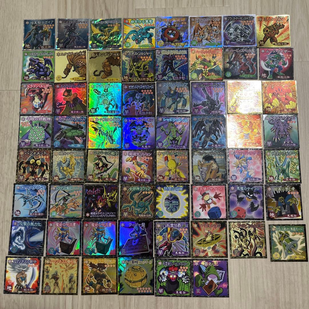 遊戯王 シール 森永製菓 ウエハース ブラックマジシャンガール まとめ