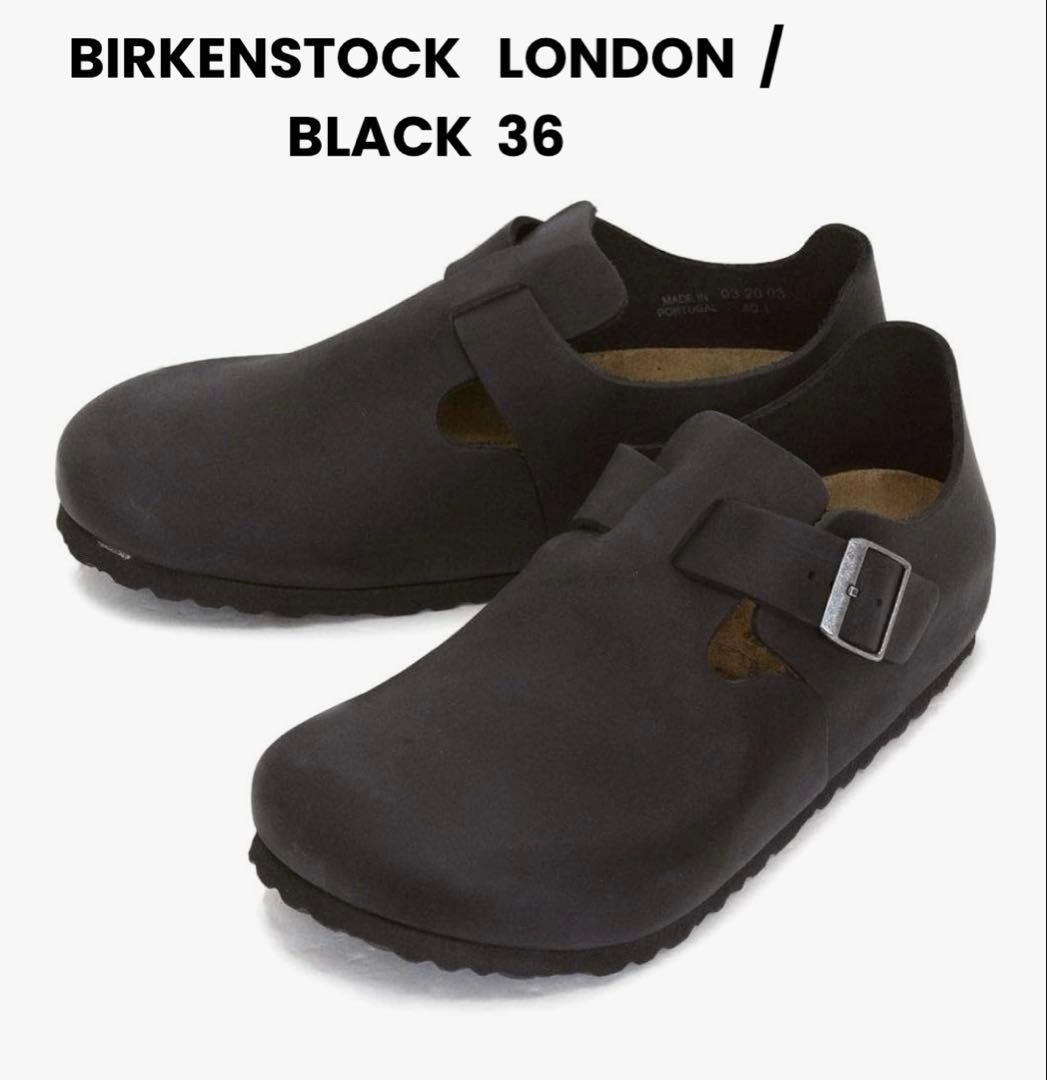 靴 BIRKENSTOCK LONDON/BLACK/36 Buy Black London Natural Leather Online in India - BIRKENSTOCK