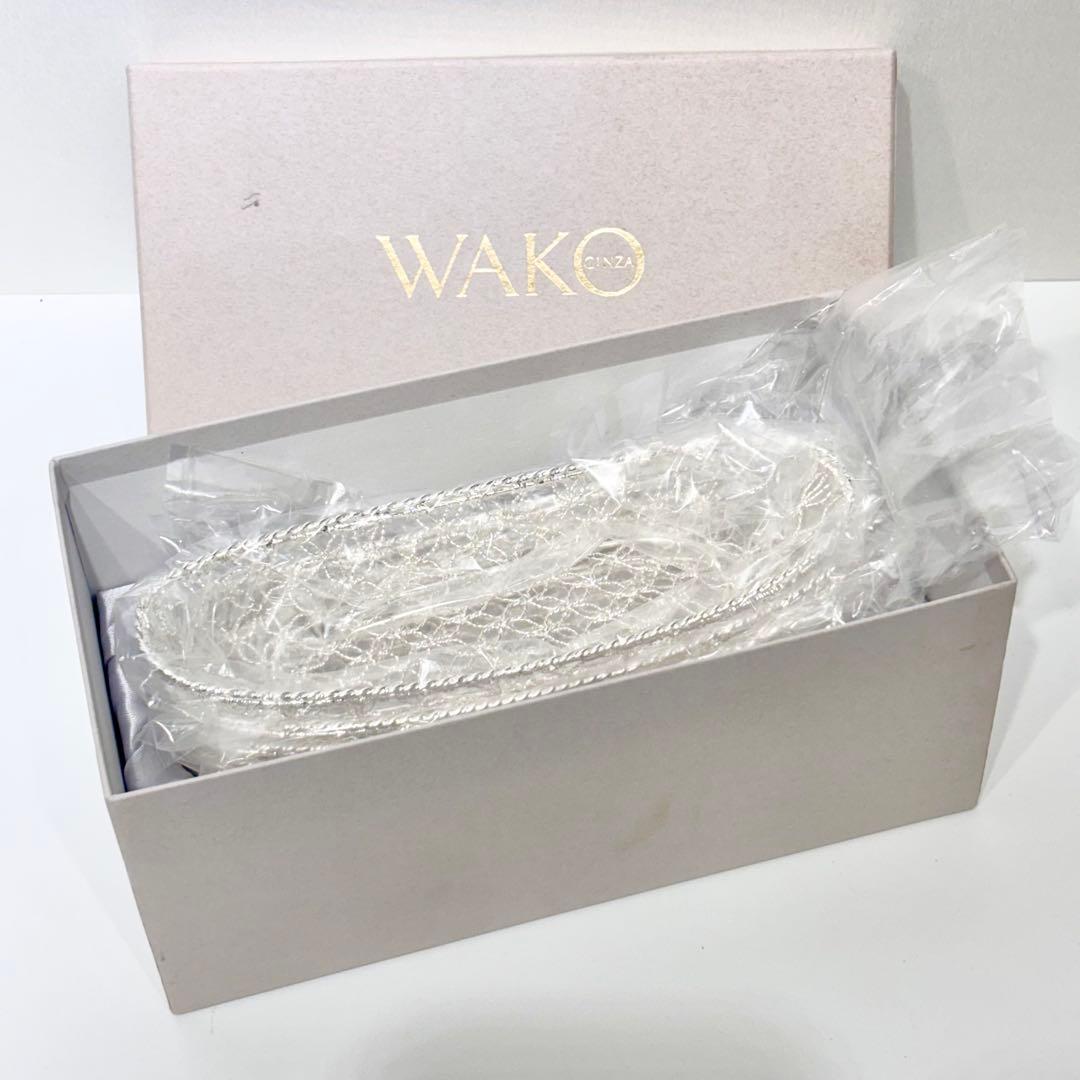 希少！銀座和光銀細工　おしぼりトレー　おしぼりトレイ　かご編み　銀仕上げ　銀加工 2026年最新】和光 シルバー トレーの人気アイテム - メルカリ