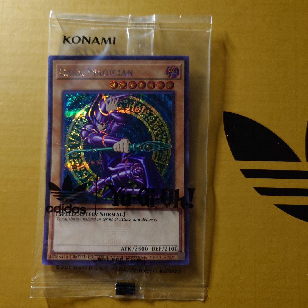 遊戯王　ブラック・マジシャン　シークレットレア　adidasコラボ　英語 コナミデジタルエンタテインメント 【遊戯王/英語版】ブラック