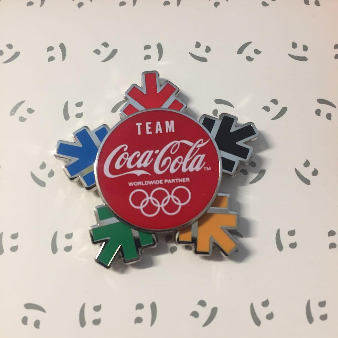 コカコーラピンバッチ 北京2022オリンピック限定
