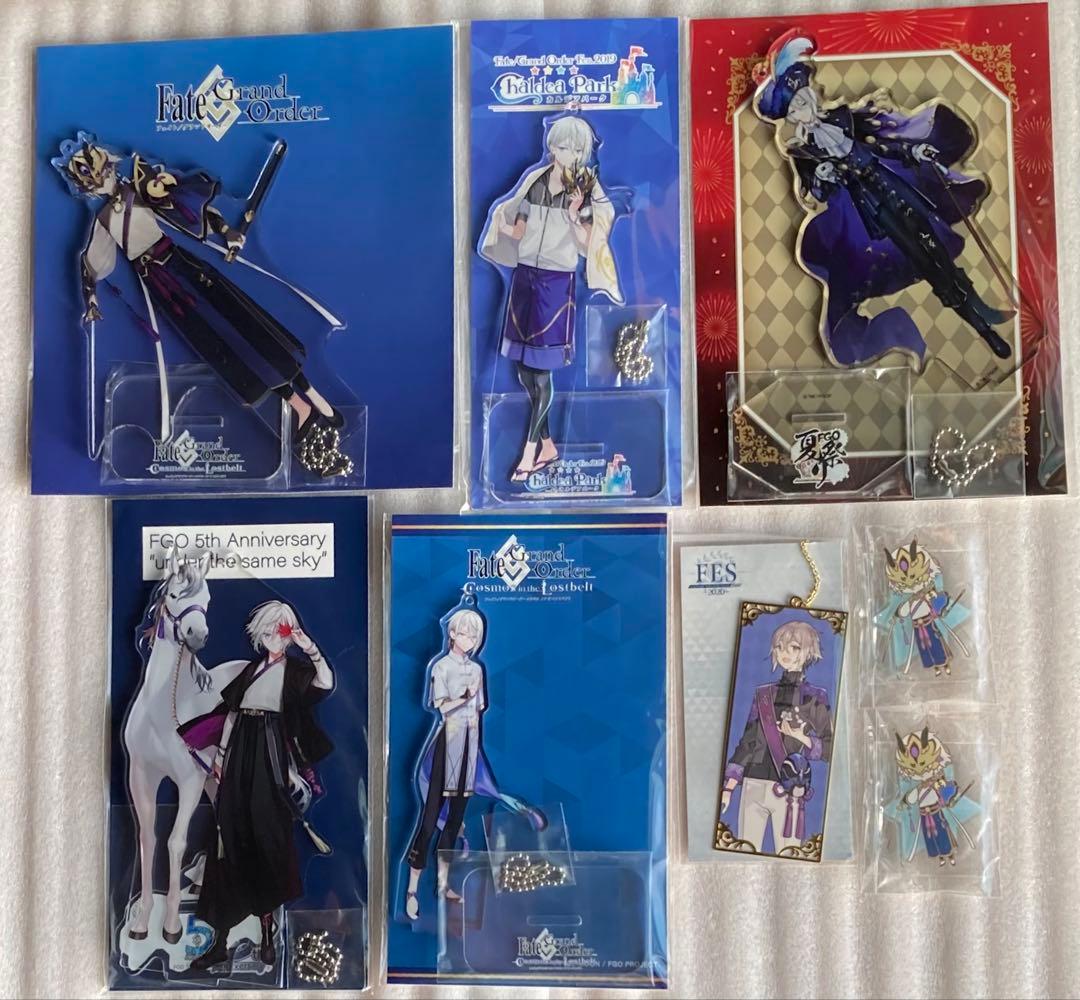 FGO 蘭陵王 周年 英霊紀行 アクリルスタンド キーホルダー ファイルの