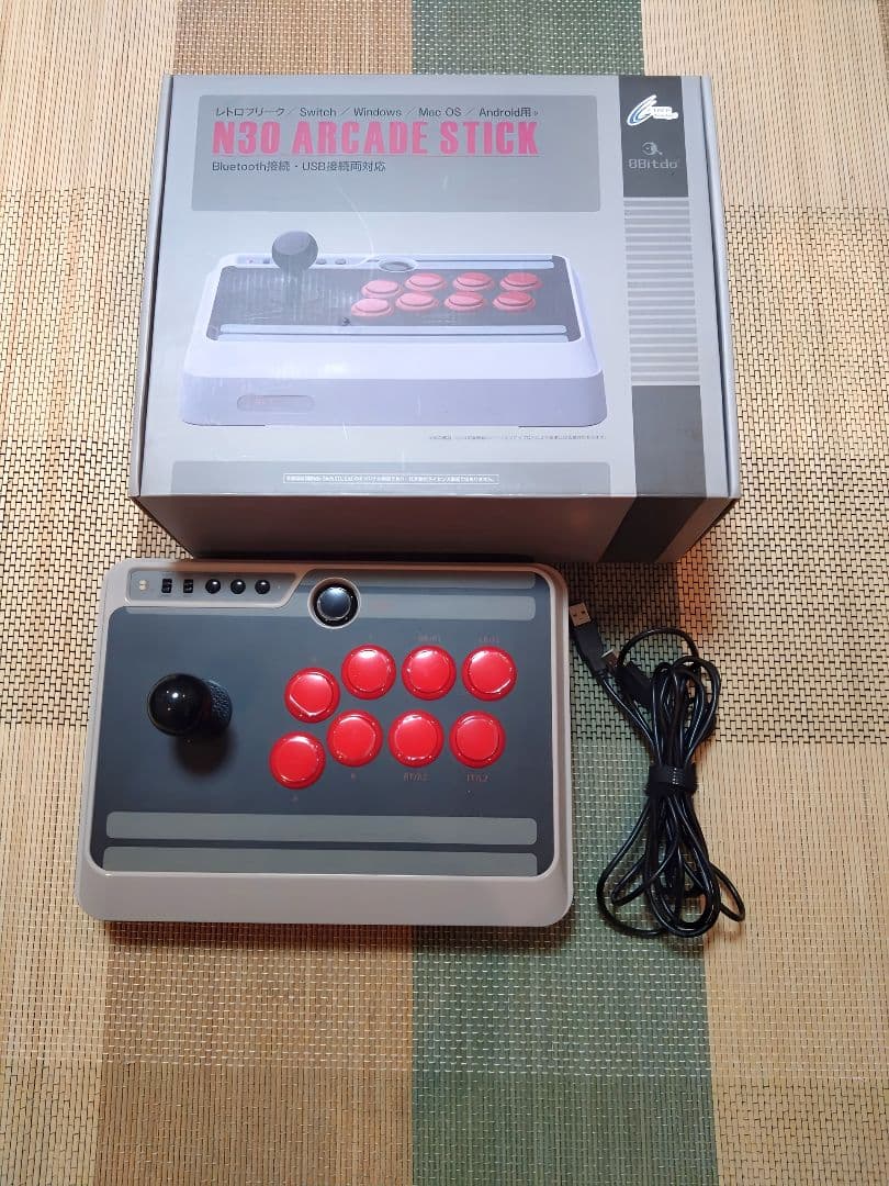 N30 Arcade Stick USB接続　箱説付き N30 ARCADE STICK｜サイバーガジェット
