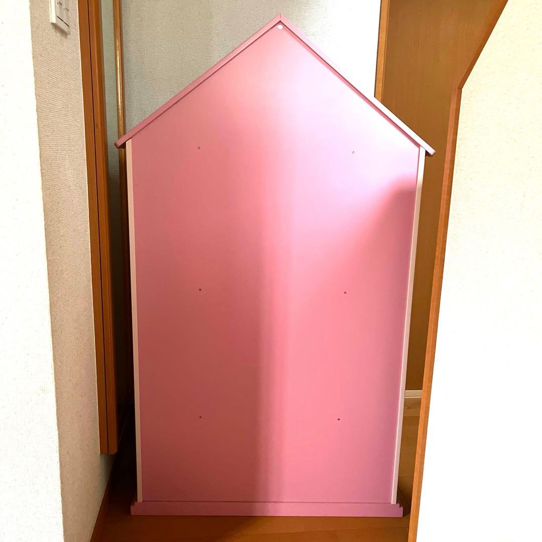 平成レトロ マザーガーデン 野いちご 棚 家具 本棚 木のおうち型 豪華