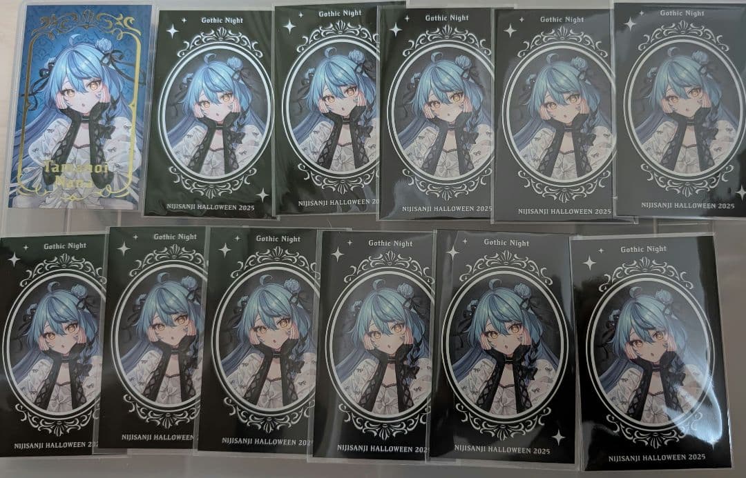 にじさんじ 珠乃井ナナ Gothic Night チェキ風カード 22枚 - メルカリ