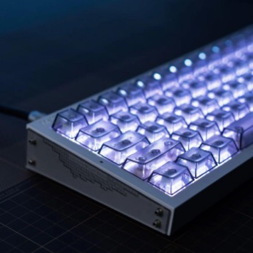 キーボード MelGeek REAL67 Calcium-Gray MelGeek REAL67 Calcium Transparent Gray