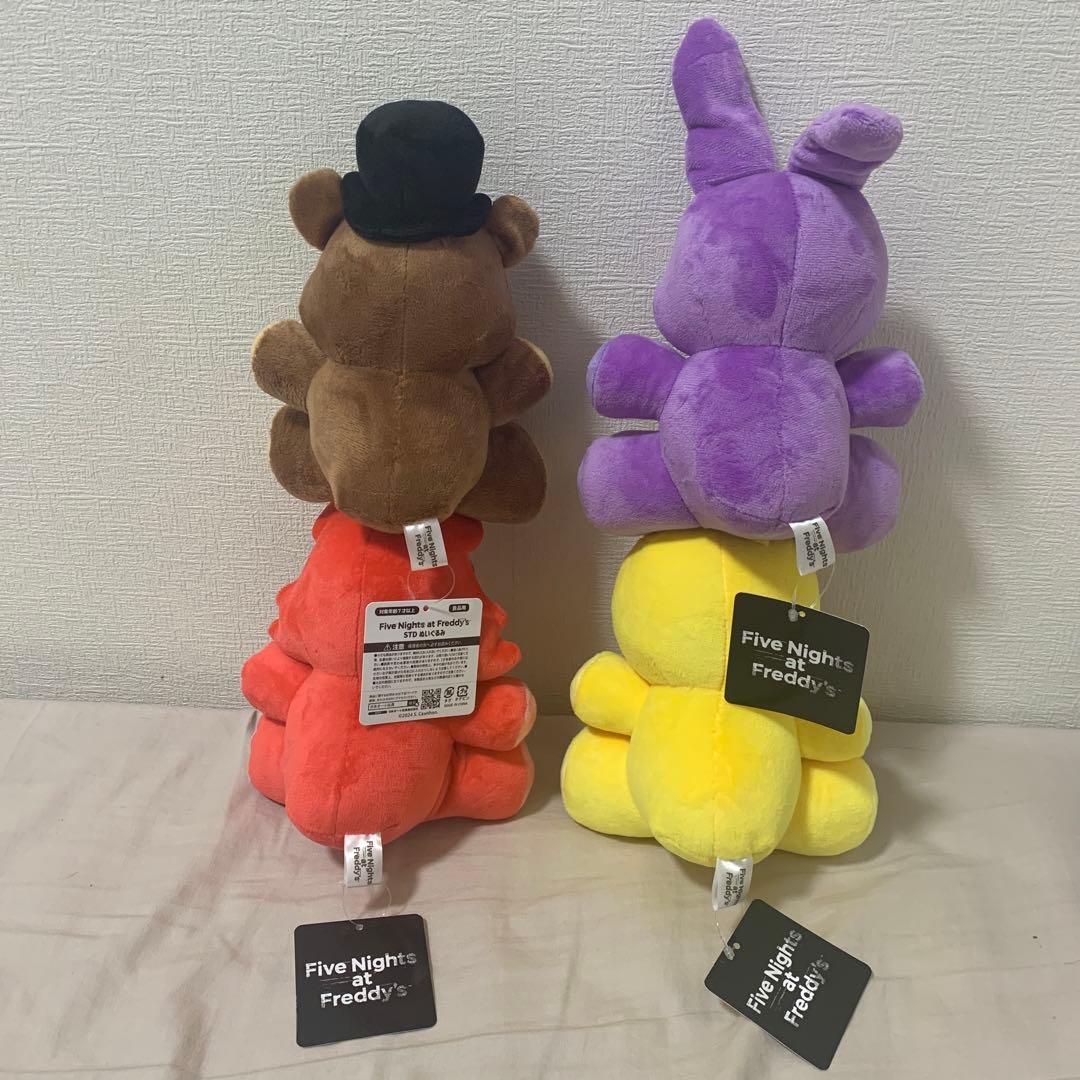 FNAF five nights at freddys STD ぬいぐるみ 4種 - メルカリ
