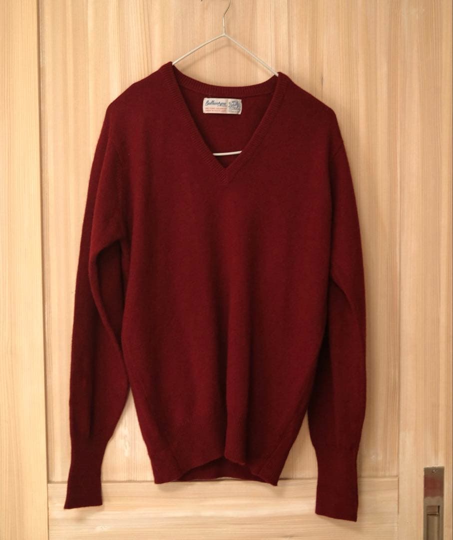 美品 Ballantyne カシミヤ100% バランタイン スコットランド製 - メルカリ