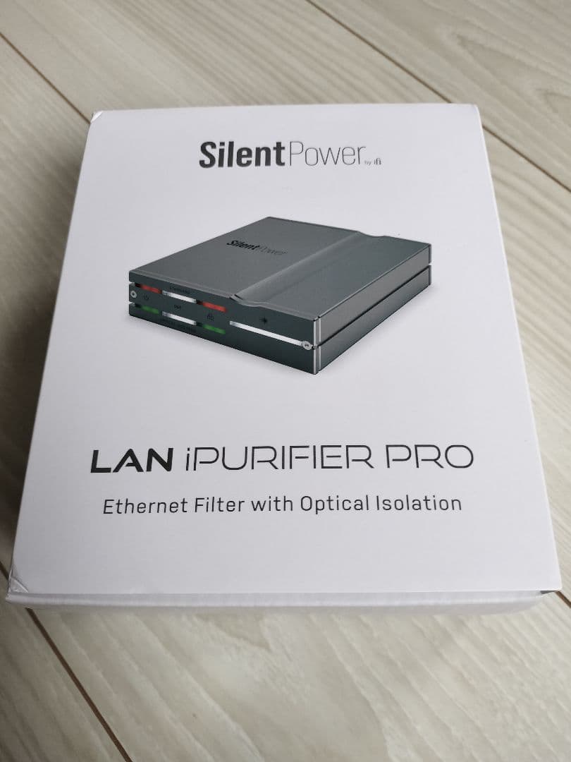 SilentPower ifi LAN iPURIFIER PRO 美品 SilentPower LAN iPurifier Pro SLP-LAN-IPURIFIER-PRO – エミライ