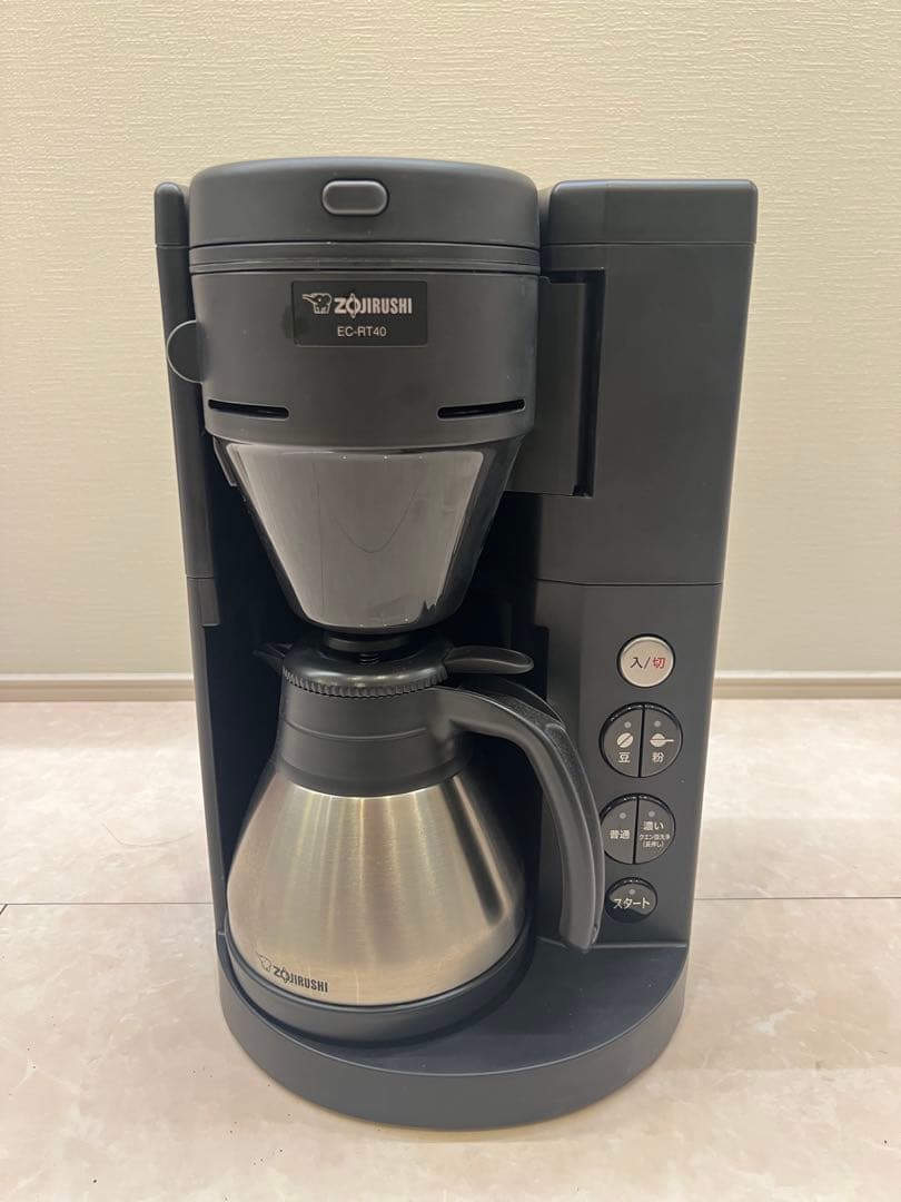 象印 EC-RT40 ブラック コーヒーメーカー 象印 コーヒーメーカー 珈琲通 EC-RT40-BA ブラック | キッチン/調理家電