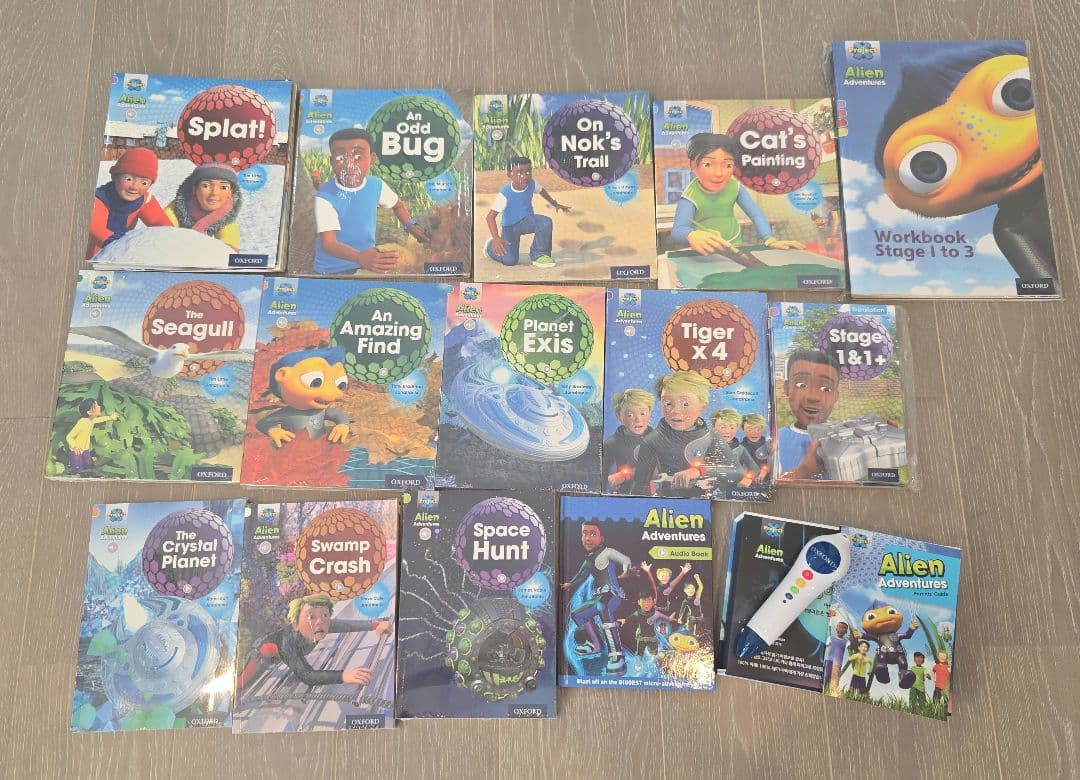 【Oxford】Project X Aliens 1～11セット、音声ペンつき Amazon.com: Project X Alien Adventures: Brown Book Band, Oxford