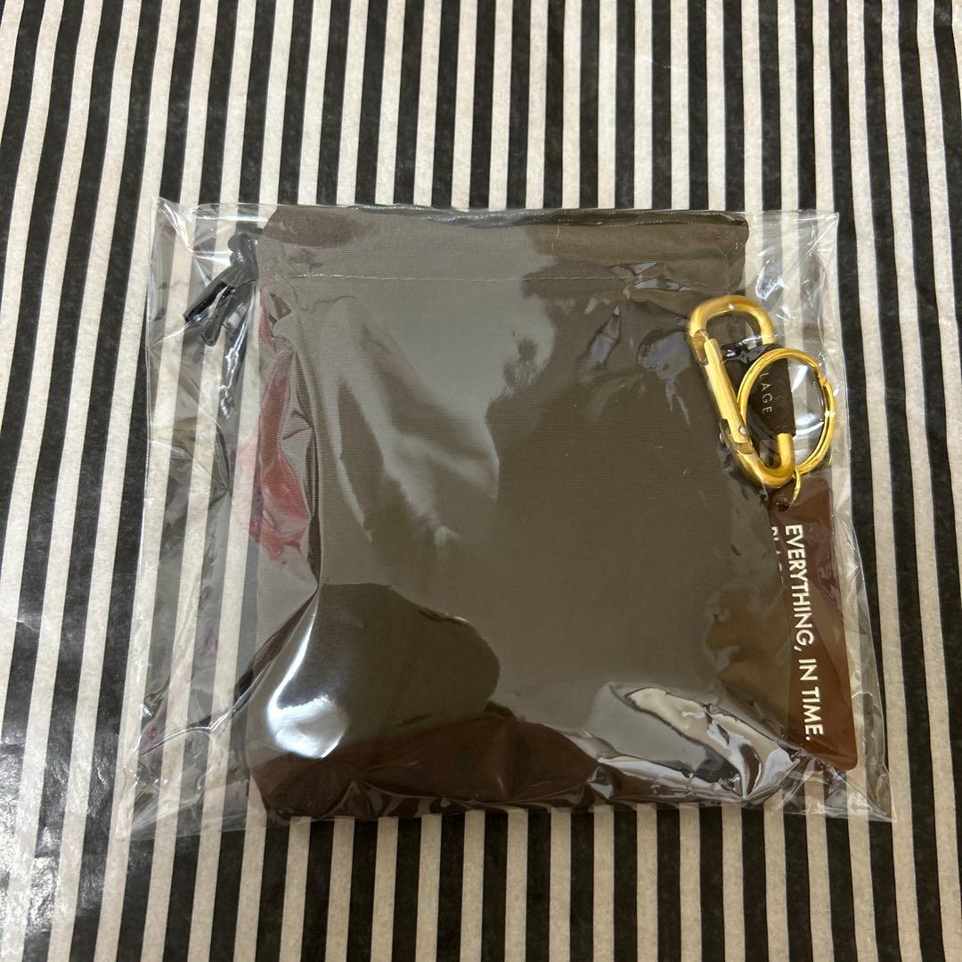 plage ノベルティ エコバッグ ブラウン