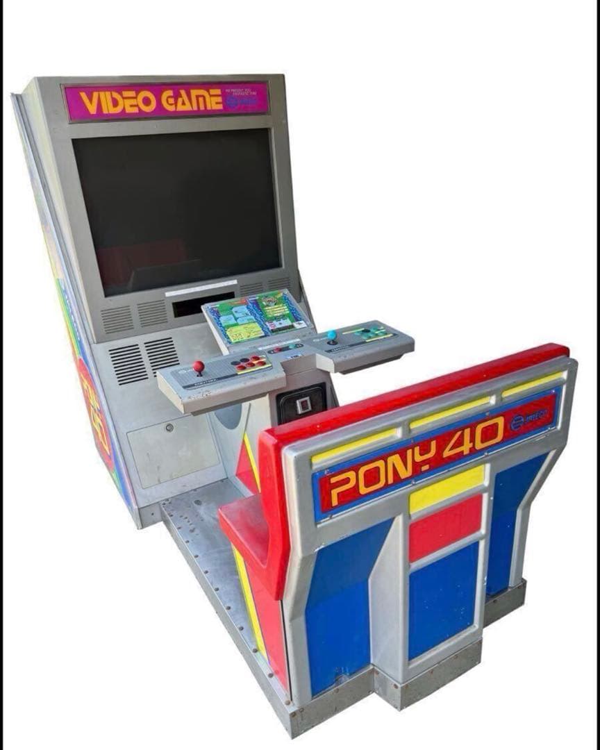 希少 ポニー40 ジャレコ JALECO アップライト筐体 基板 レトロゲーム★ 希少 ポニー40 ジャレコ JALECO アップライト筐体 基板 レトロゲーム