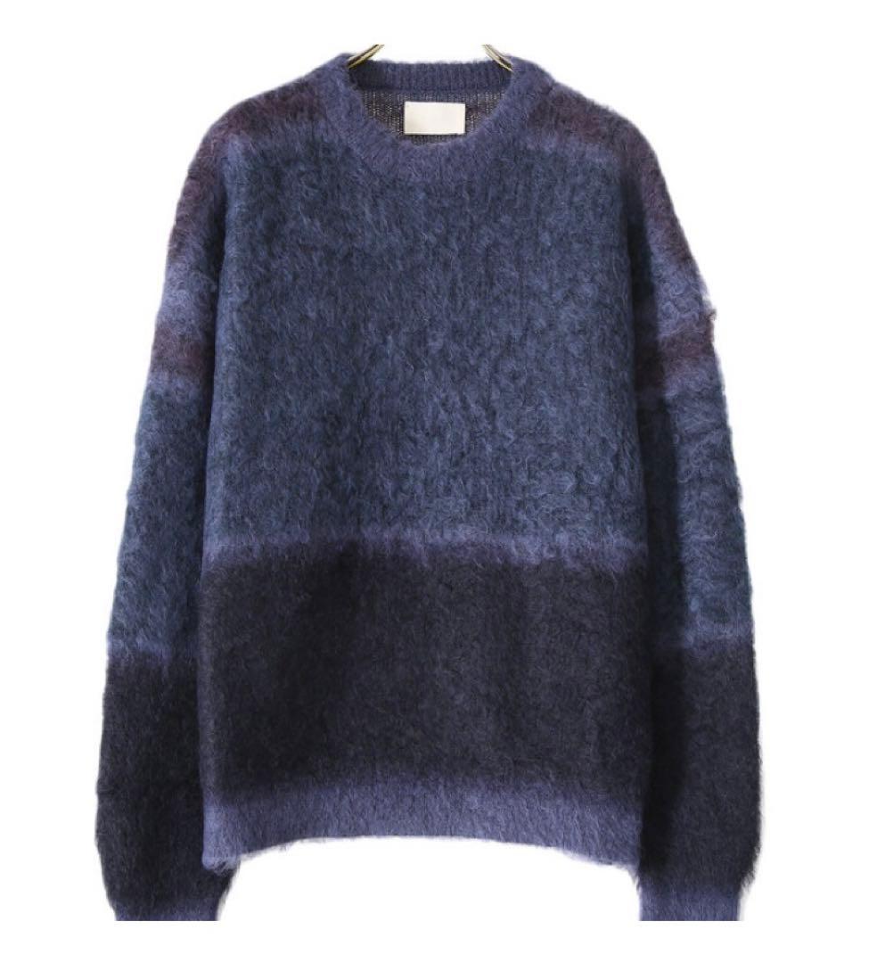 トップス YOKE 21AW ROTHKO BORDER CREW NECK yoke YOKE 21aw ROTHKO BORDER CREW NECK 21aw Rothko Border Crew