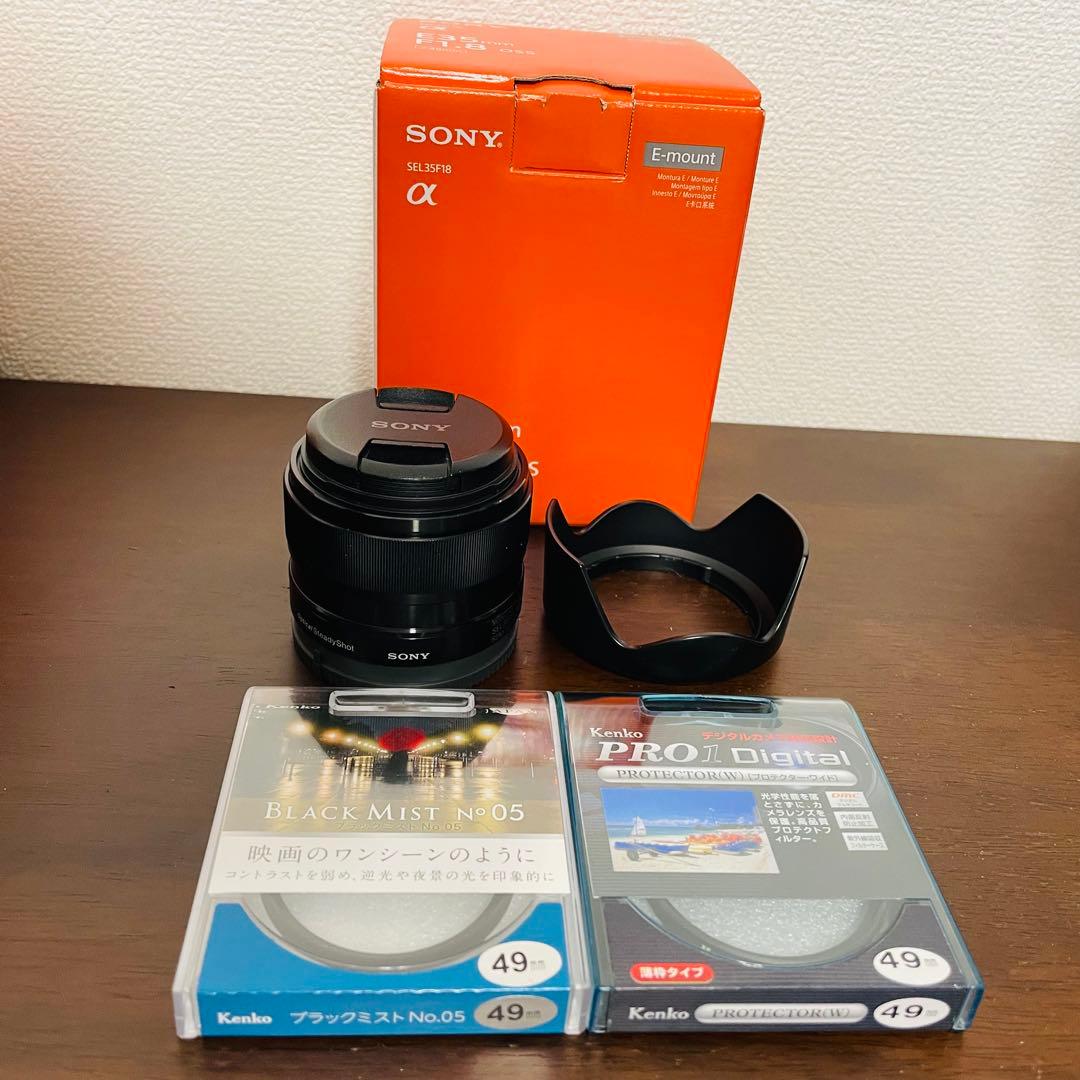 美品】α6400本体（シャッター回数770回）＋35mm単焦点レンズ＋三脚等