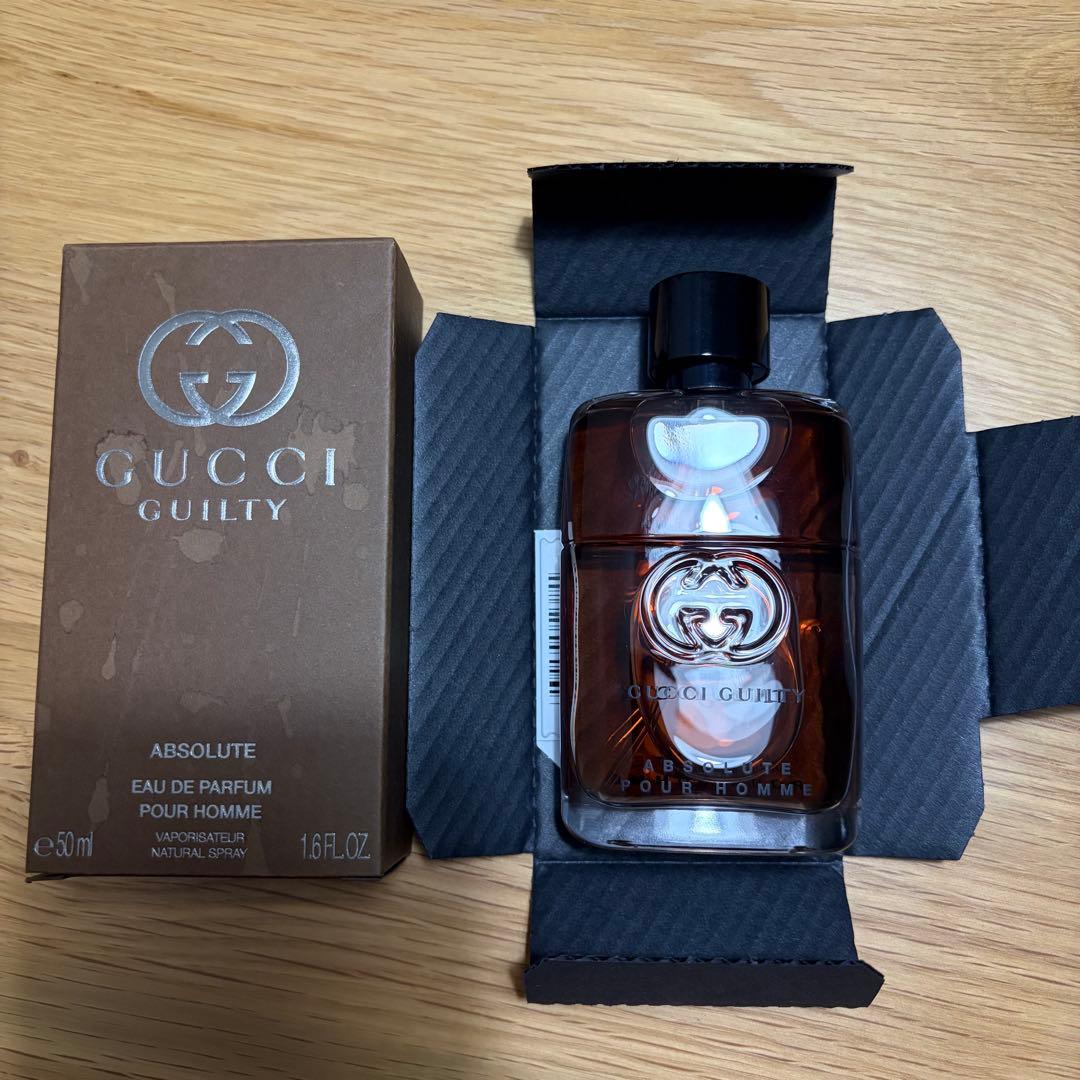 GUCCI Guilty Absolute 50ml 未使用に近い - 香水(男性用)オンライン