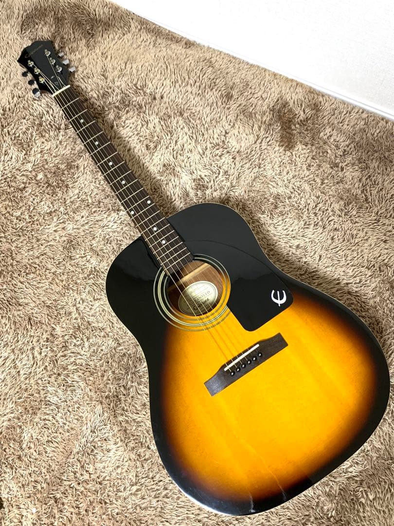 極美品】Epiphone AJ-100VS 新品弦交換済 アコギ