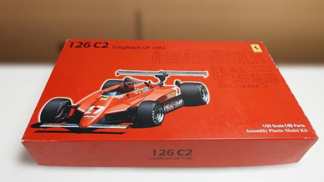 Ferrari 126 C2 プラモデル 1/20