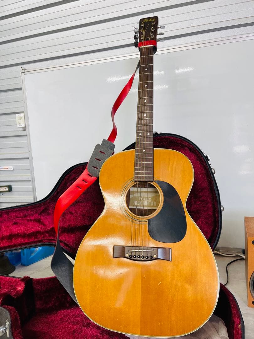 全国配送無料‼️昭和レトロ★FOLEX フォレックス ★アコースティックギター 全国配送無料‼️昭和レトロ☆FOLEX フォレックス ☆アコースティック