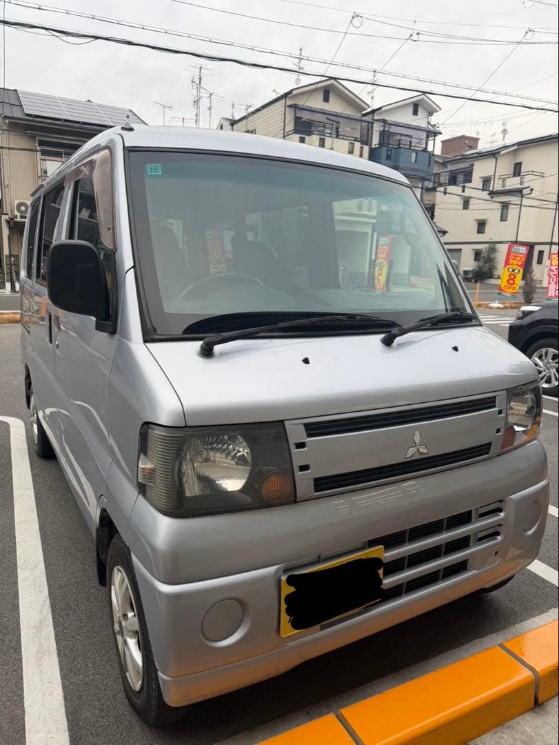 三菱ミニキャブ　車検付　12万キロ　軽バン　クリッパー　H22 アルミホイール 三菱 ミニキャブバン ブラボー 純正12インチホイール 4WD 両側