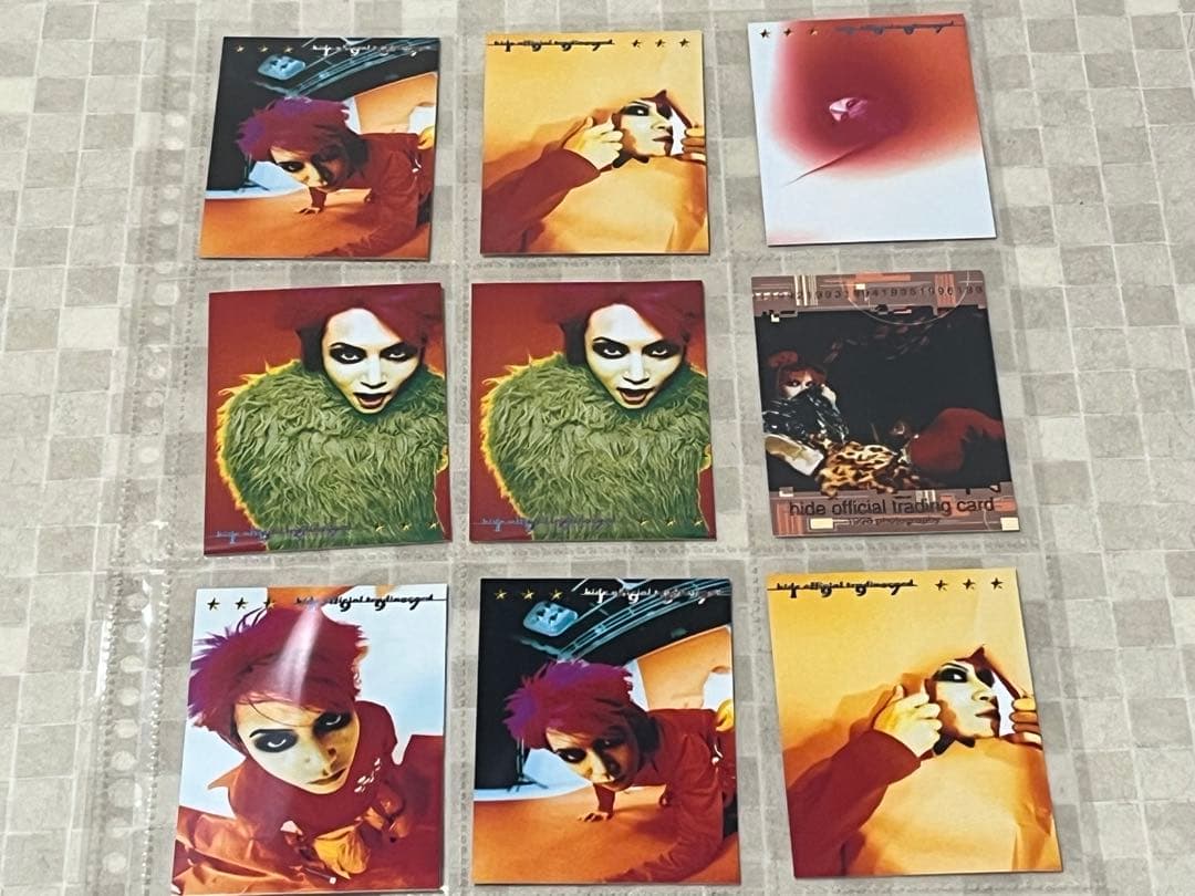 hideトレーディングカード X JAPAN 104枚 - メルカリ