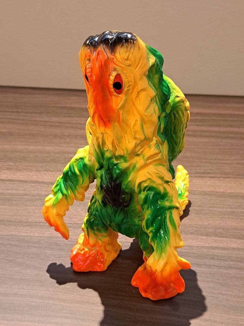 ヘドラ ブルマァク 初期カラー 赤目 スタンダードサイズ ソフビ - メルカリ