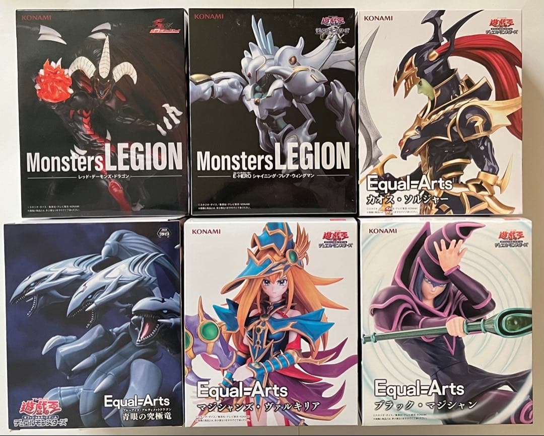 遊戯王 フィギュア 6点セット 新品未開封 - メルカリ