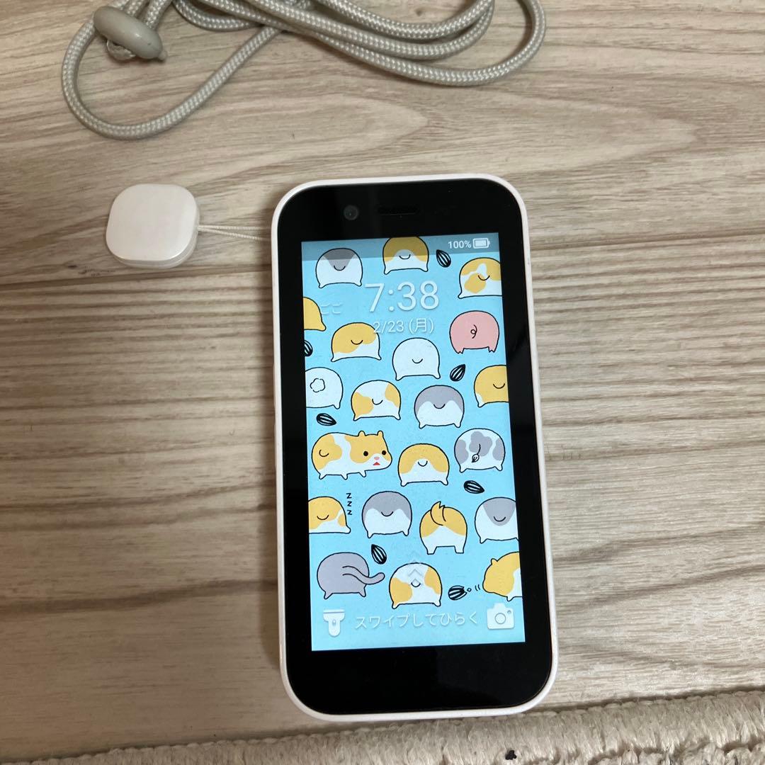 SoftBank キッズフォン3 ホワイト本体、付属品 - メルカリ
