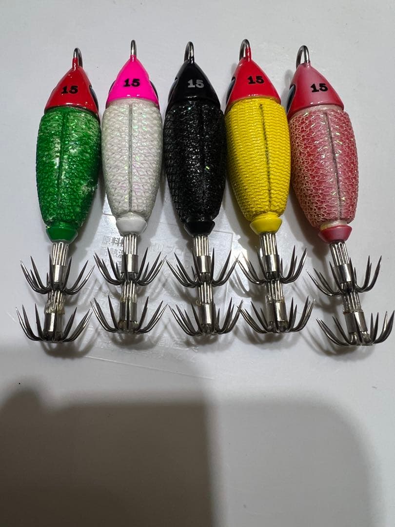 美品】ウロコロスッテ 15号 5個セット メタルスッテ イカメタル - メルカリ
