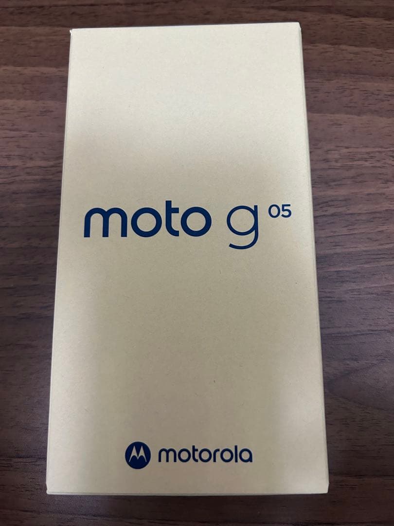 【未開封】moto g05 ミスティブルー 8GB 128GB SIMフリー本体 SIMフリー】moto g05 ミスティブルー MediaTek Helio G81 Extreme 6.7