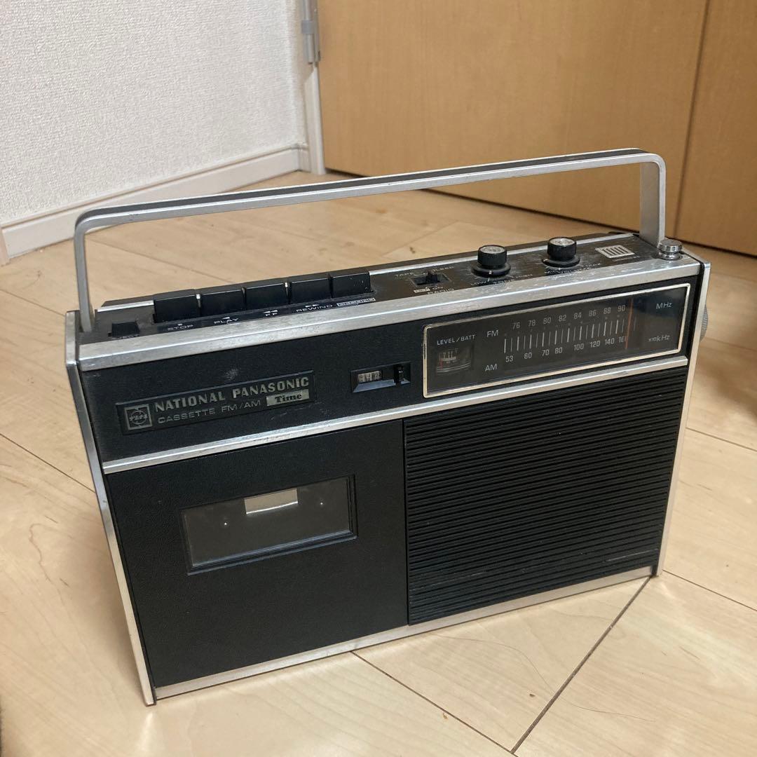 national Panasonic ラジカセ 昭和レトロ 動作品 RQ-237 - メルカリ