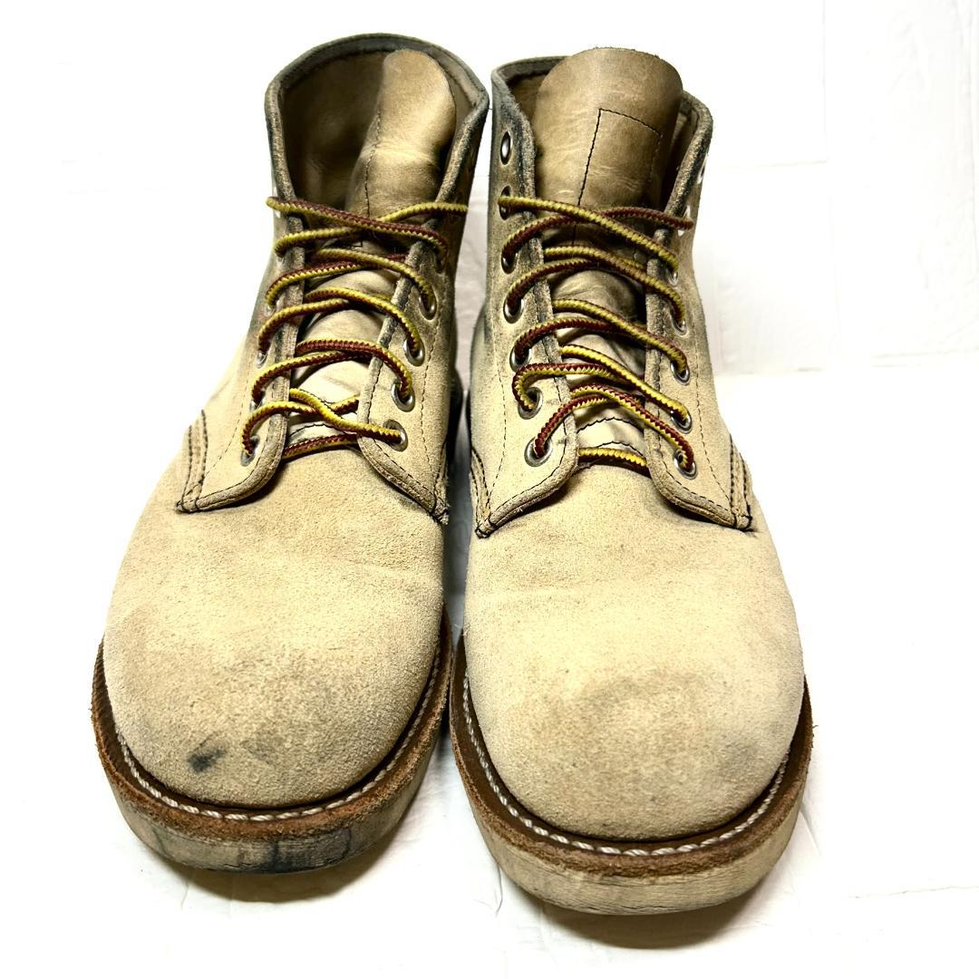 レッドウィング　８１６７　プレーントゥ　スエード　25.0cm 7D　ブーツ