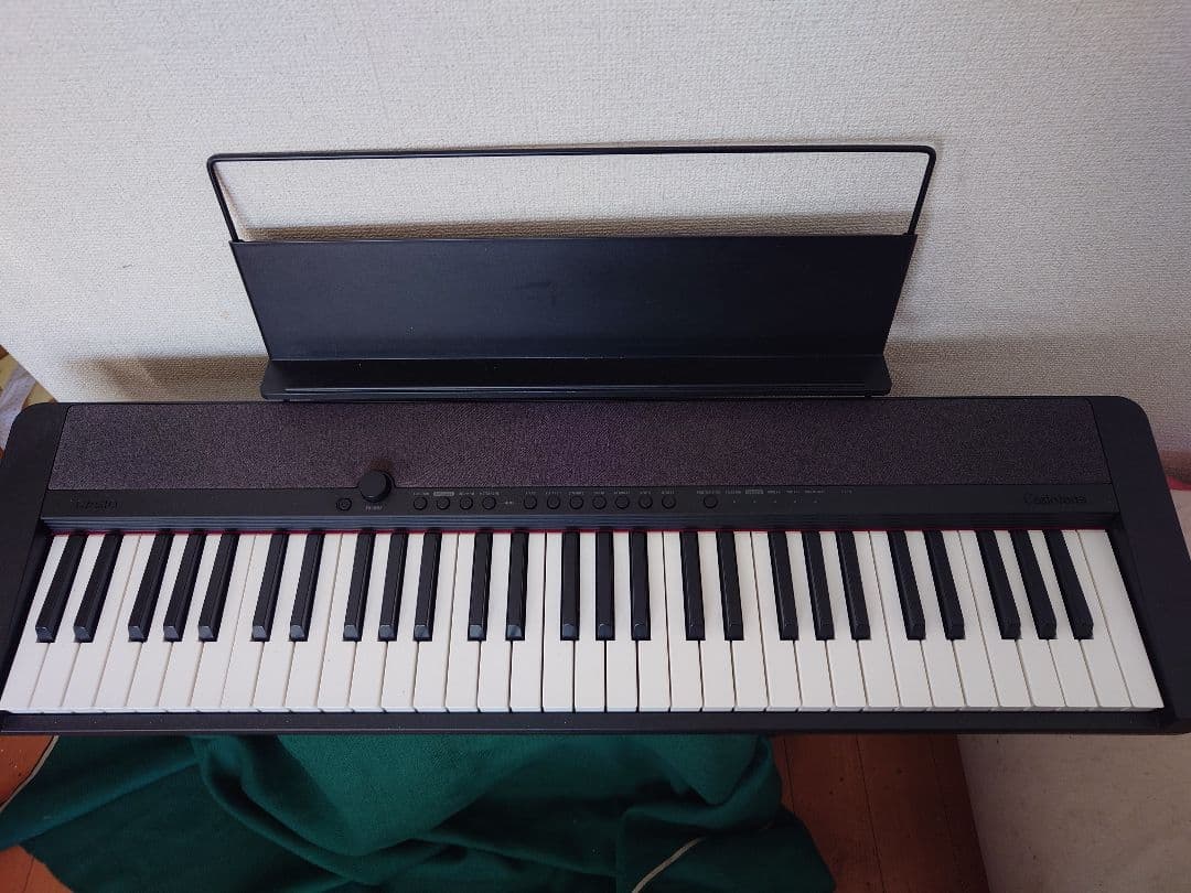 まるカシオ　 CT-S1　送料込 レンタル] CASIO(カシオ) Casiotone 電子キーボード CT-S1 ホワイト