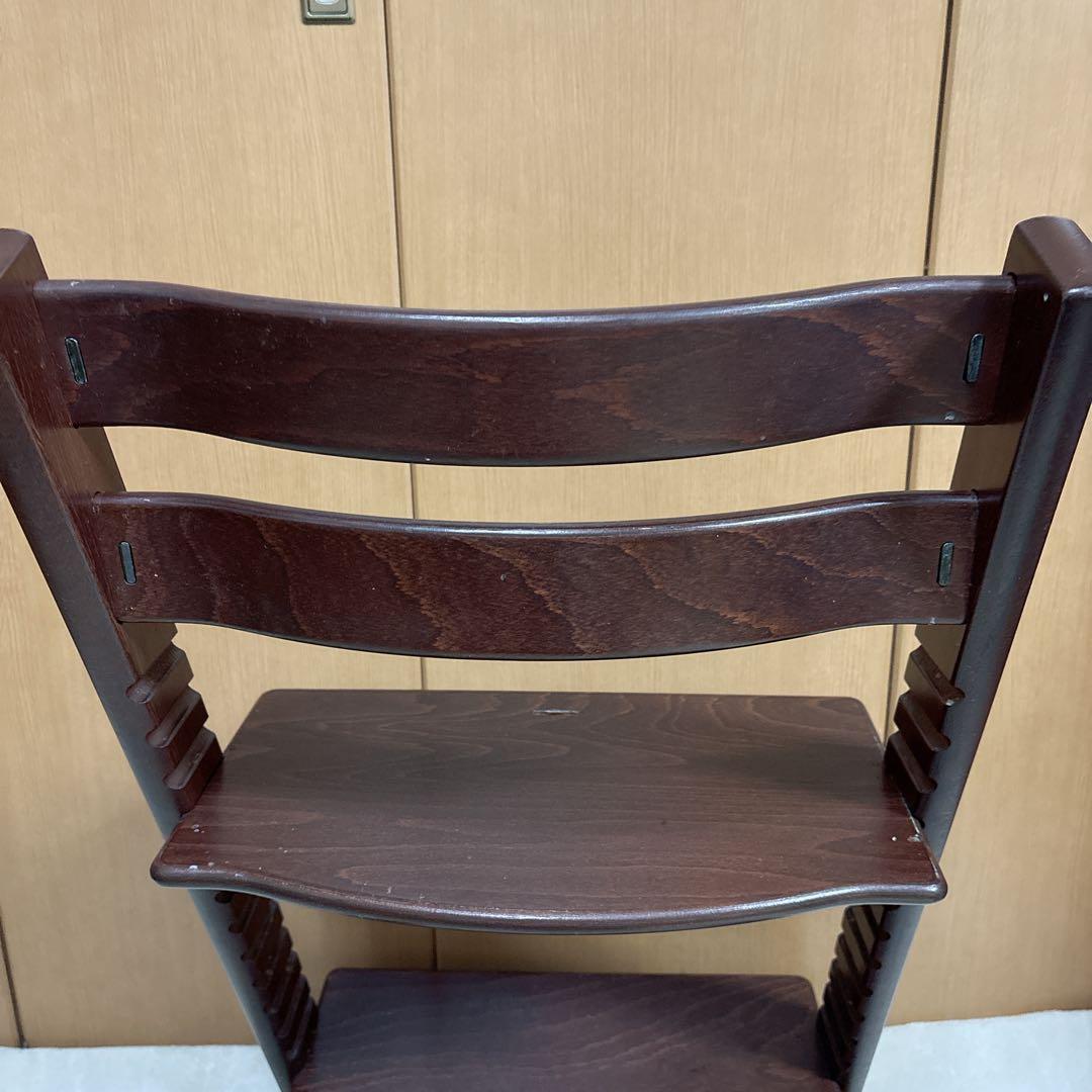 ストッケ トリップトラップ ウォールナットブラウン シリアル 4 - メルカリ