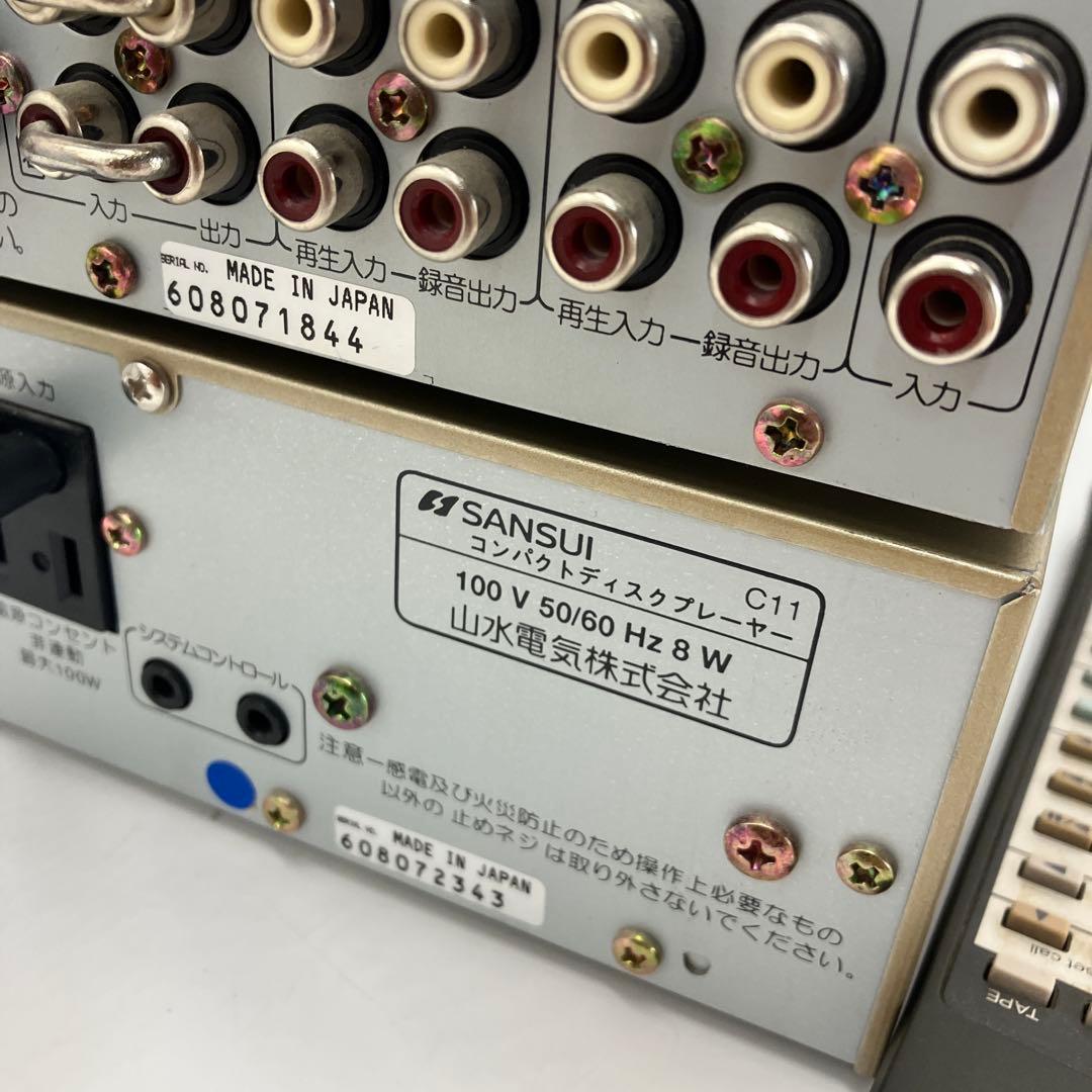 Sansui サンスイ R11 C11 オーディオ機器セット - メルカリ