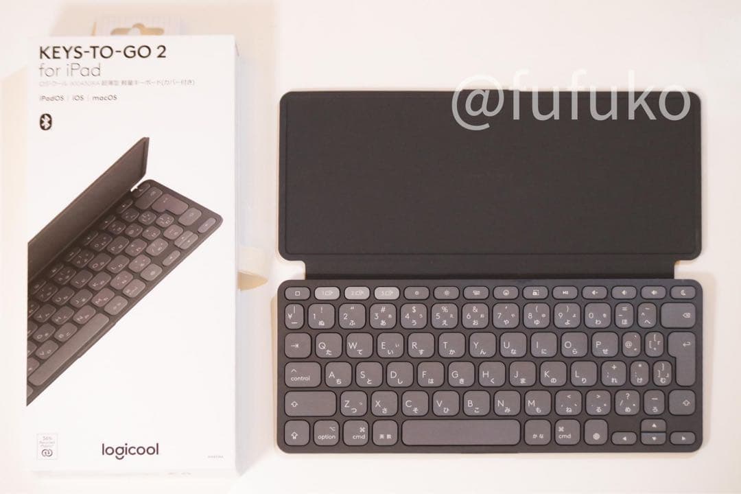 【新品未開封】logicool Keys-To-Go 2 for iPad Amazon.com: Logitech Keys-to-GO 2 Portable Compact Wireless