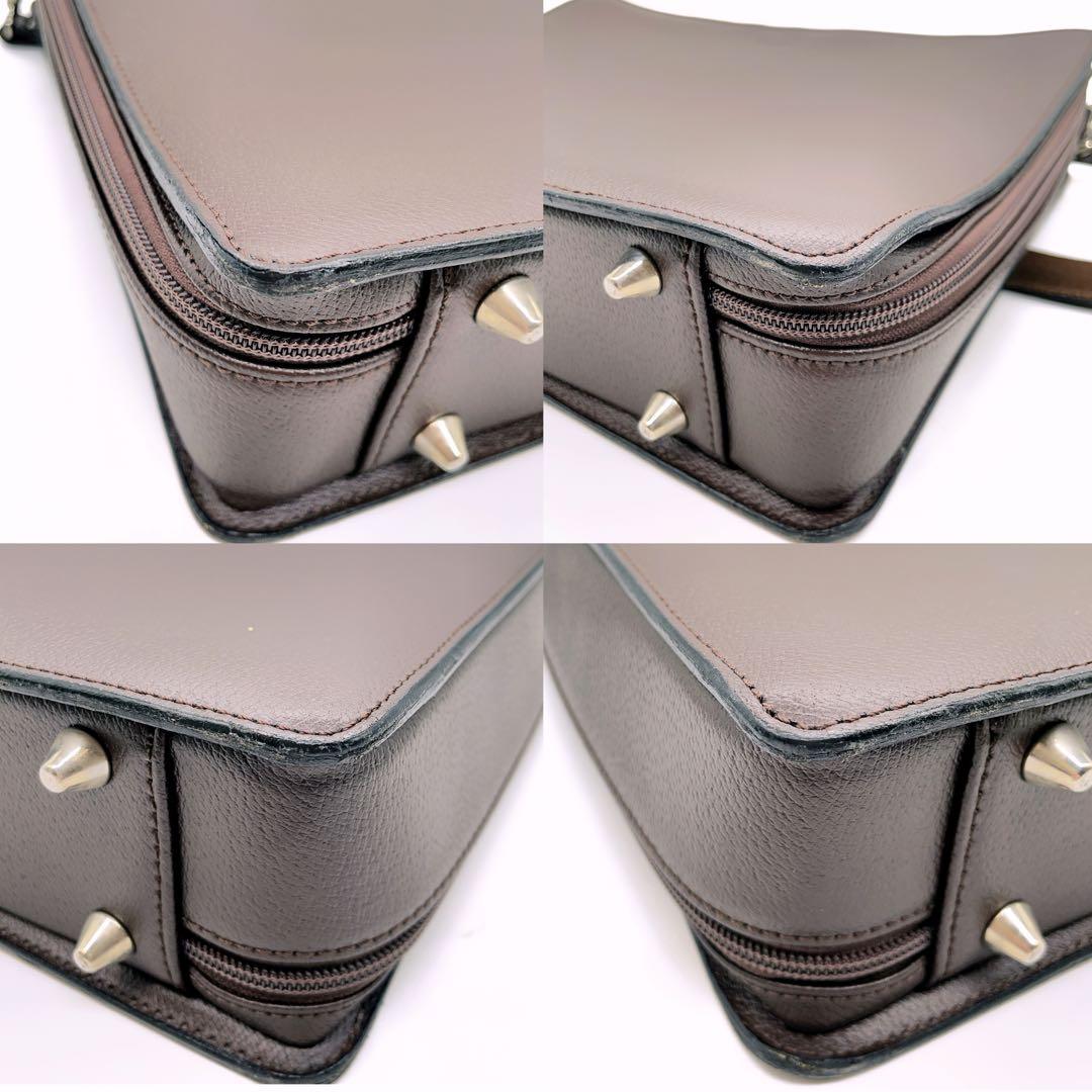 美品 アクアスキュータム マルエム 2way ビジネスバッグ クラブ