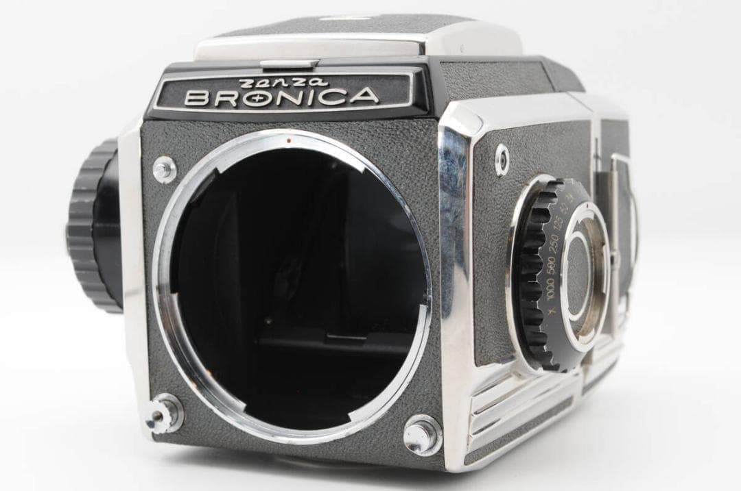 ゼンザ ブロニカ ZENZA BRONICA S2 中判カメラ ボディ 動作OK 訳アリ並品】ZENZA BRONICA ゼンザブロニカ S2 後期 ボディ中判