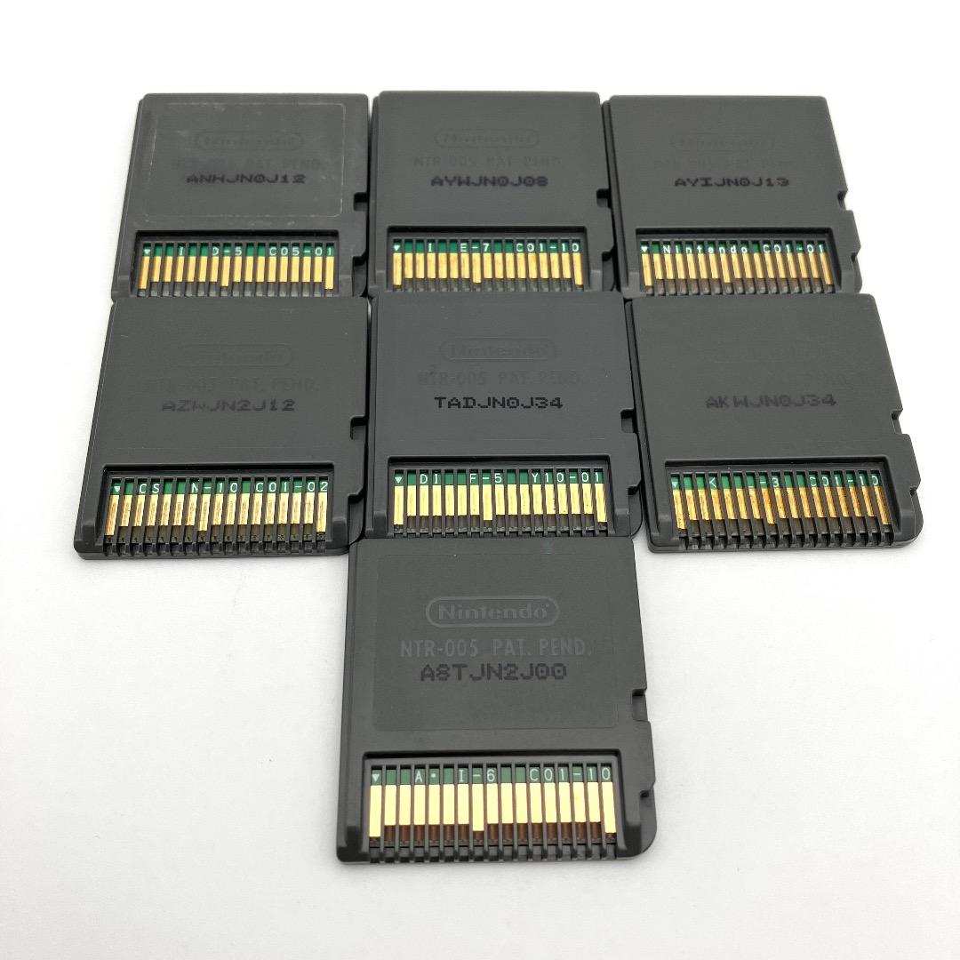 送料込み】ニンテンドー DSソフト 7点まとめセット 起動確認済 任天堂