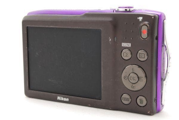 ⭐ ニコン COOLPIX S3300 パープル CCD搭載 スマホ転送OK！