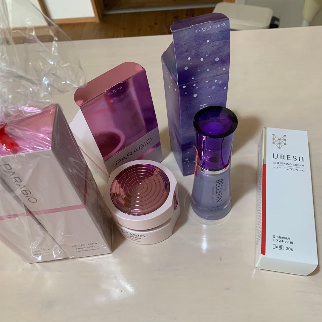 ヤクルト4点で定価38,500円 基礎化粧品セット+おまけ - メルカリ