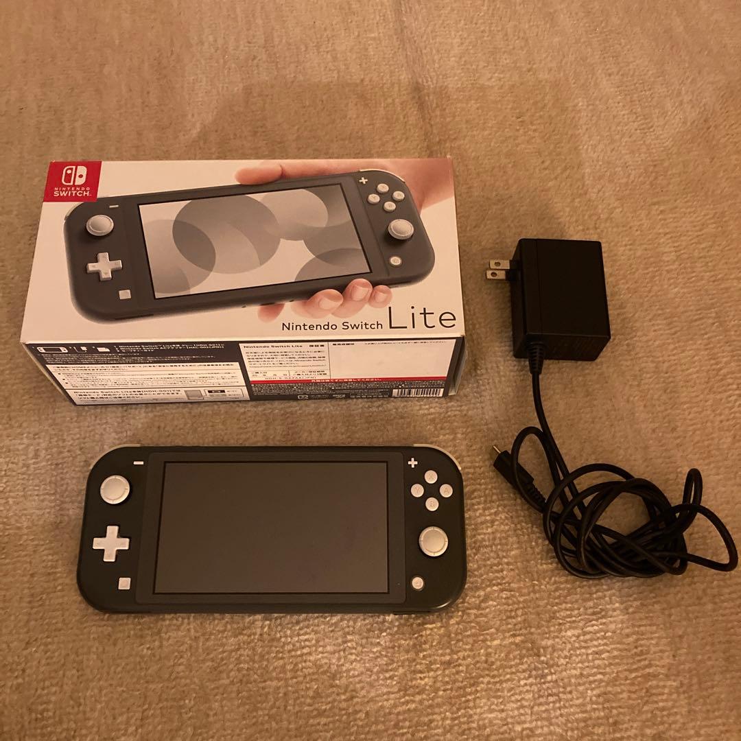 ゆうすけNintendo Switch Lite グレー 本体 充電器付き ゆうすけNintendo Switch Lite グレー 本体 充電器付き Nintendo