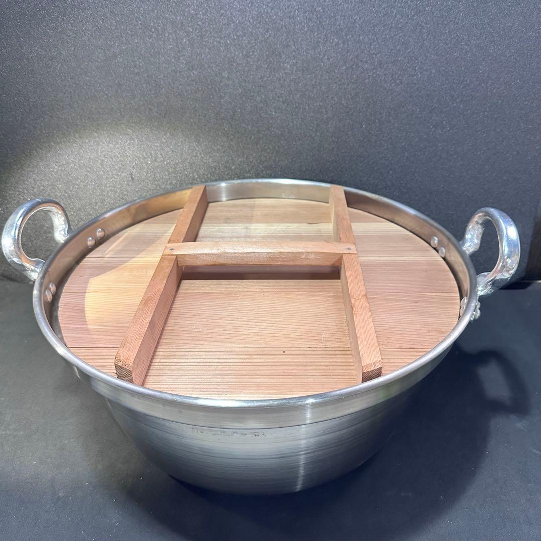 こいぬ印　中尾アルミニウム　ステンレス大鍋　蓋付き　未使用品 キングポット （中尾アルミ製作所） | 鍋 | cotogoto