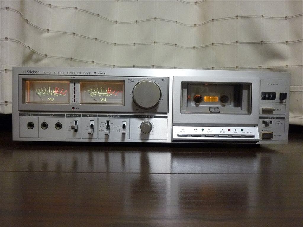 VICTOR ビクター カセットデッキ KD-A5 修理済 全機能動作 極美品