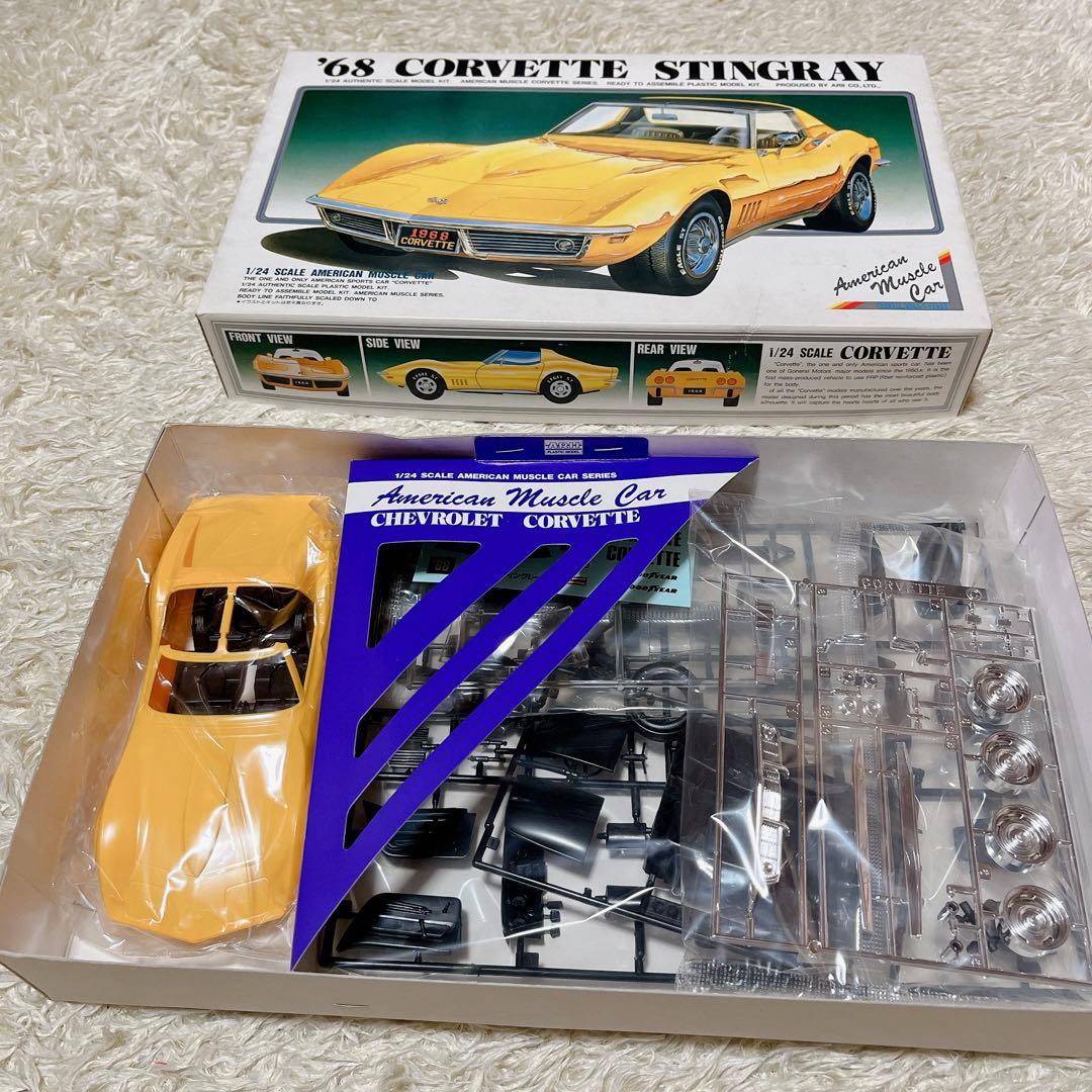 コルベット スティングレー 1968年 ARII 1/24 - メルカリ