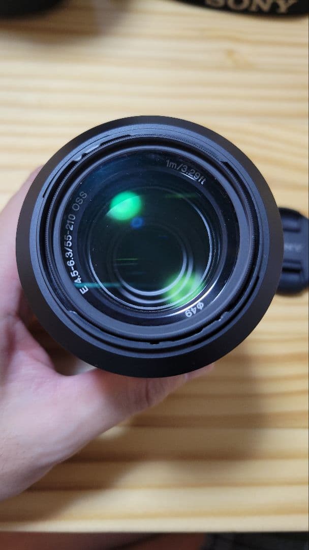 バ*吉様 SONY E 55-210mm F4.5-6.3 レンズ【美品】おまけ