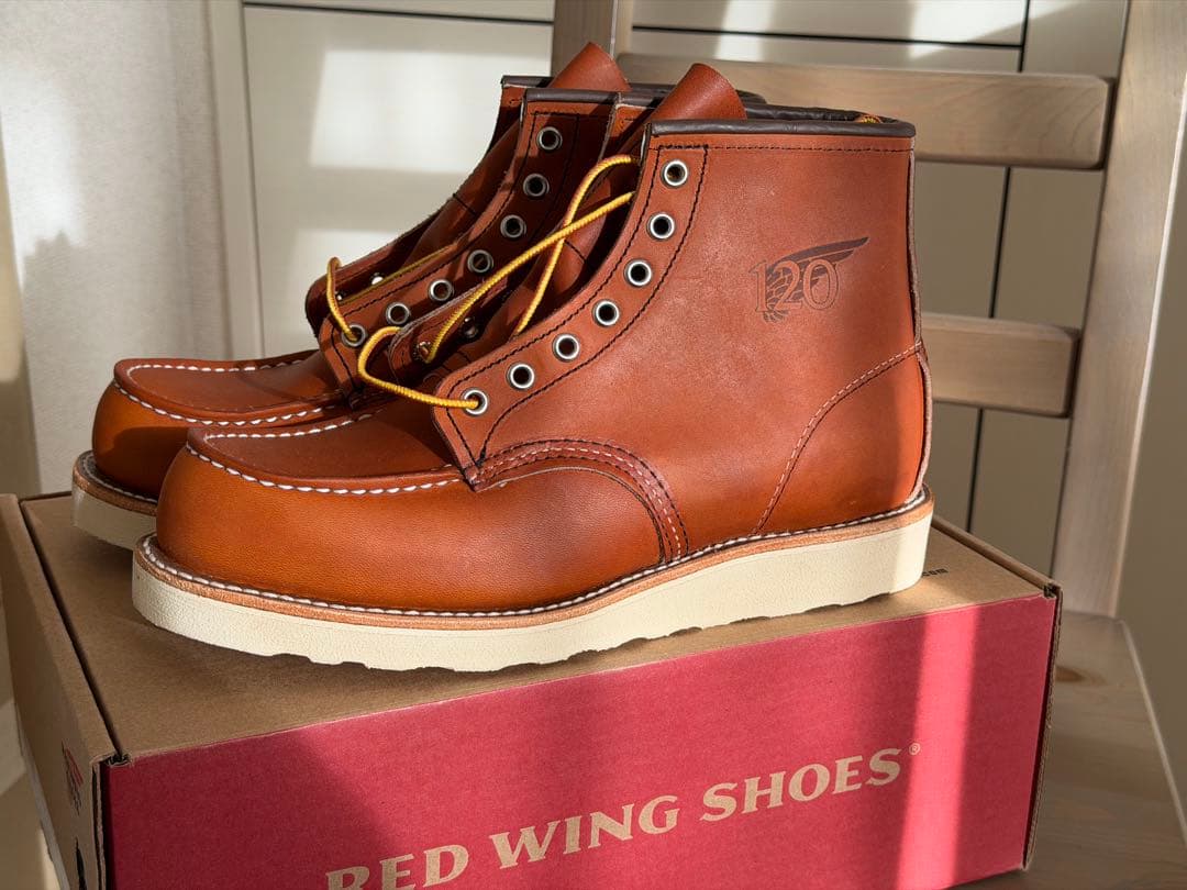 レッドウィング 875 アイリッシュセッター 120周年刻印モデル - メルカリ