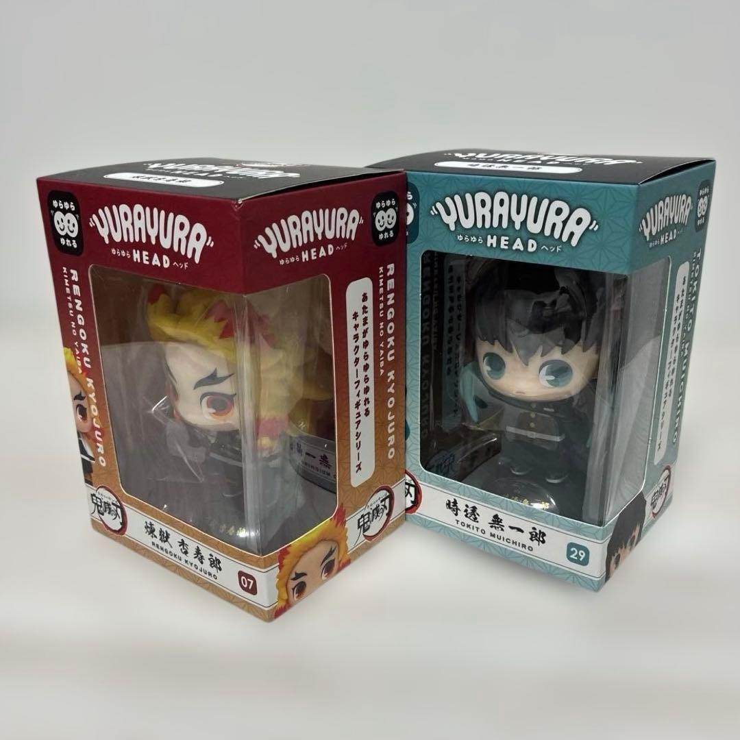 鬼滅の刃 ゆらゆらヘッド フィギュア 4個セット