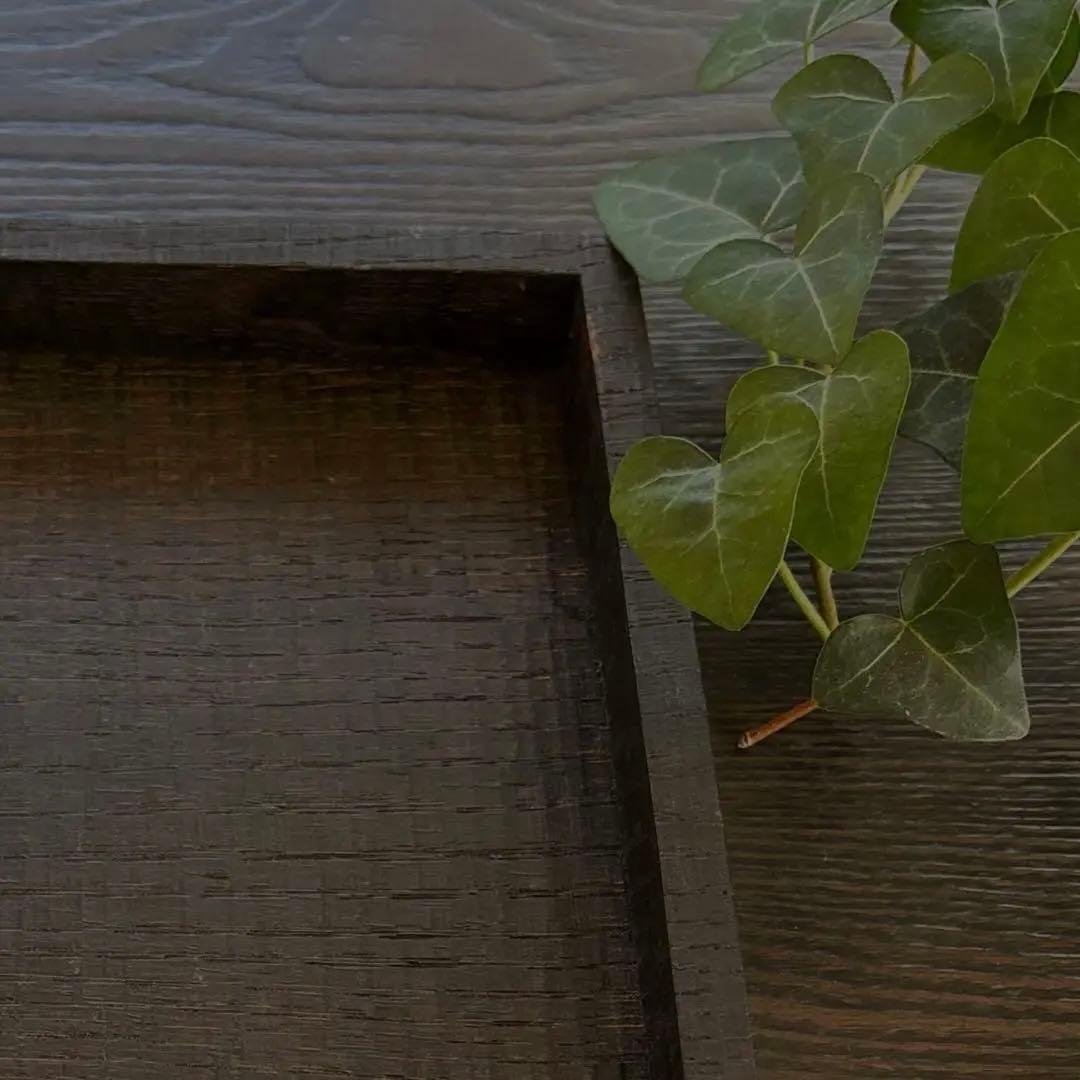 木工作家 豊田豪史さん◻️角盆 ◻️新品未使用